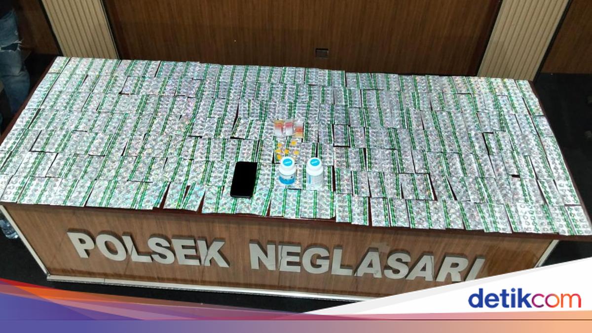 Police Arrest Hard Drug Dealer in Tangerang, Seize 4,650 Pills