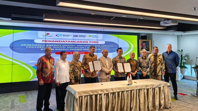 PLN Secures 160 Million Cubic Feet of Gas from Andaman Block