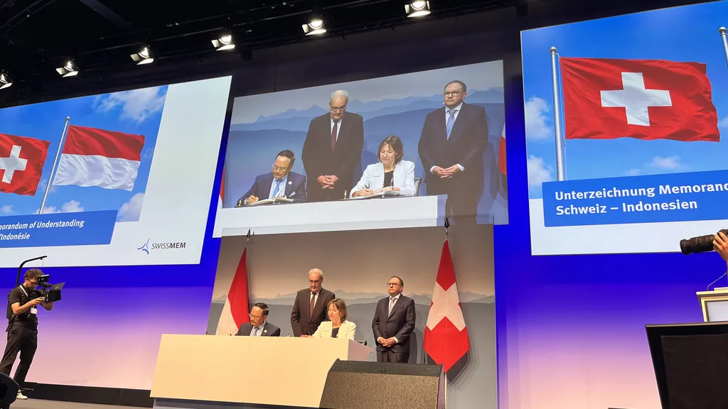Momentum to Strengthen RI-Swiss Strategic Partnership for Technological Independence