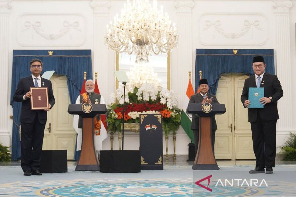 Indonesia and India Seal 15 Agreements During Prabowo-Modi Meeting