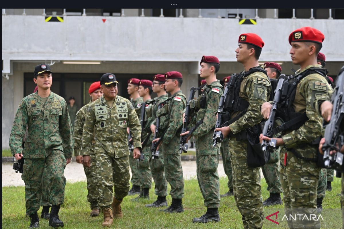 TNI and SAF Conclude Joint Commando Exercise in Singapore