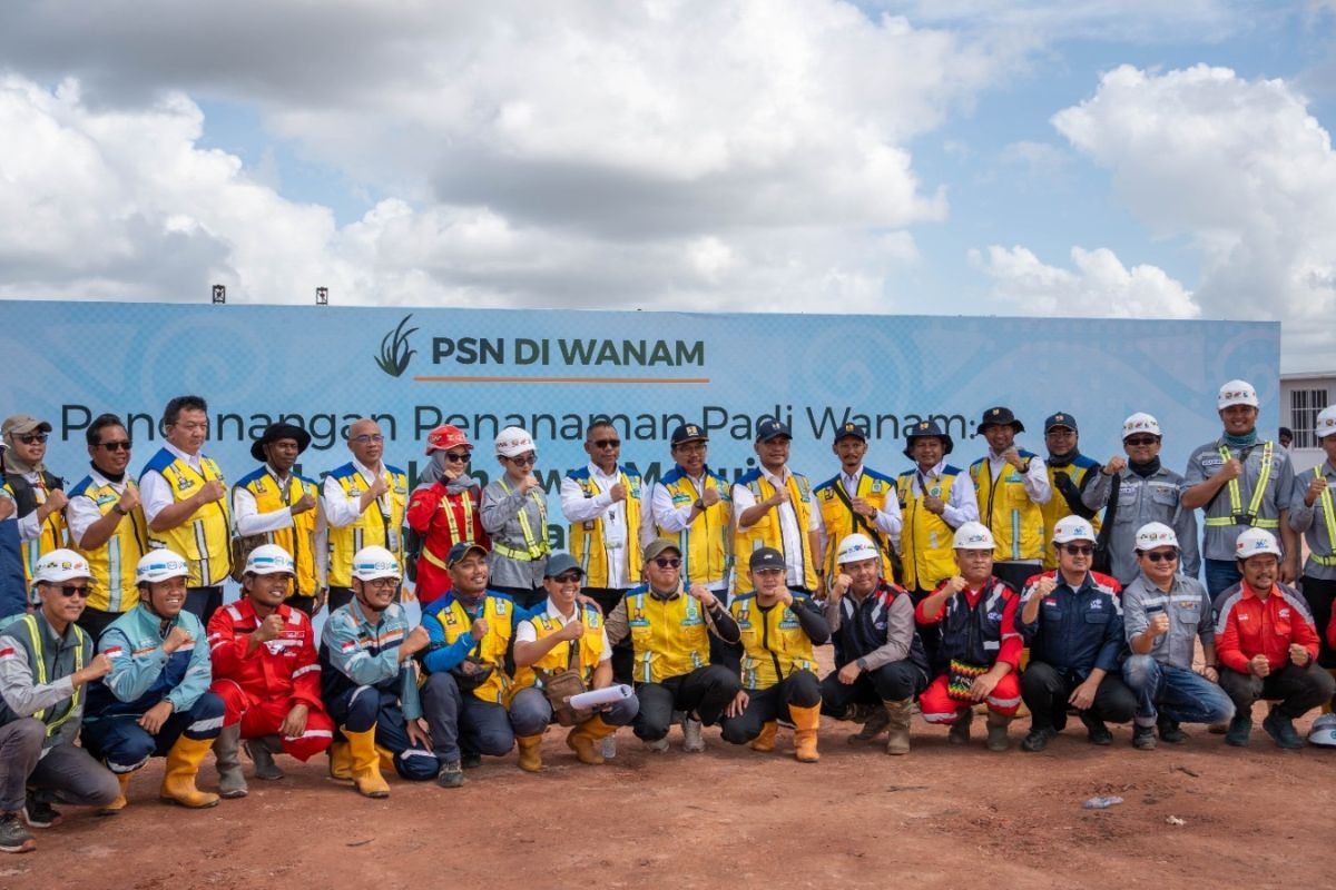 Rice Planting Begins in Wanam, WIKA Infrastructure Supports New Food Hub in South Papua