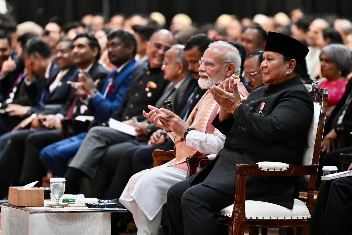 Prabowo affirms Indonesia-India friendship at Indian Community Reception