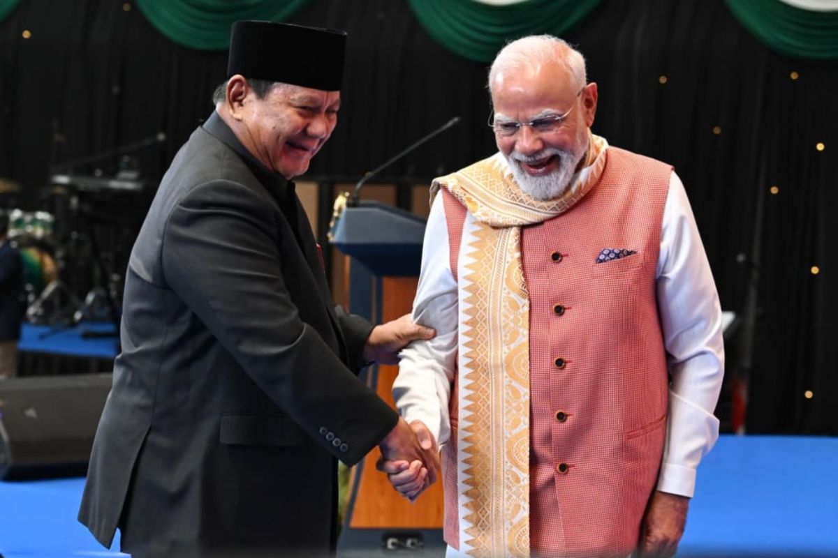 Prabowo: India's democratic experience an important inspiration for Indonesia