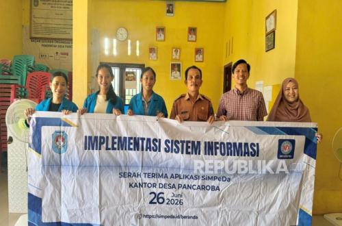 UBSI Pontianak Students Develop SiMPeDa to Improve Village Public Services