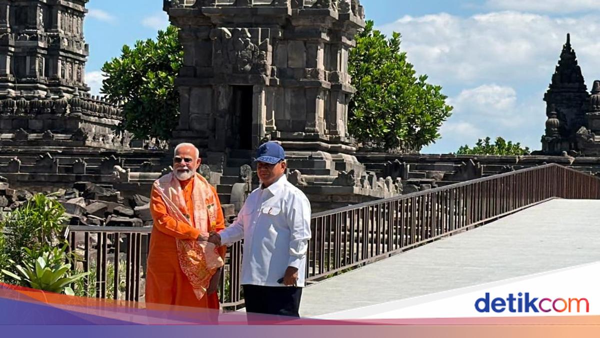 Prabowo and Indian PM Visit Prambanan Temple, Launching Conservation Partnership