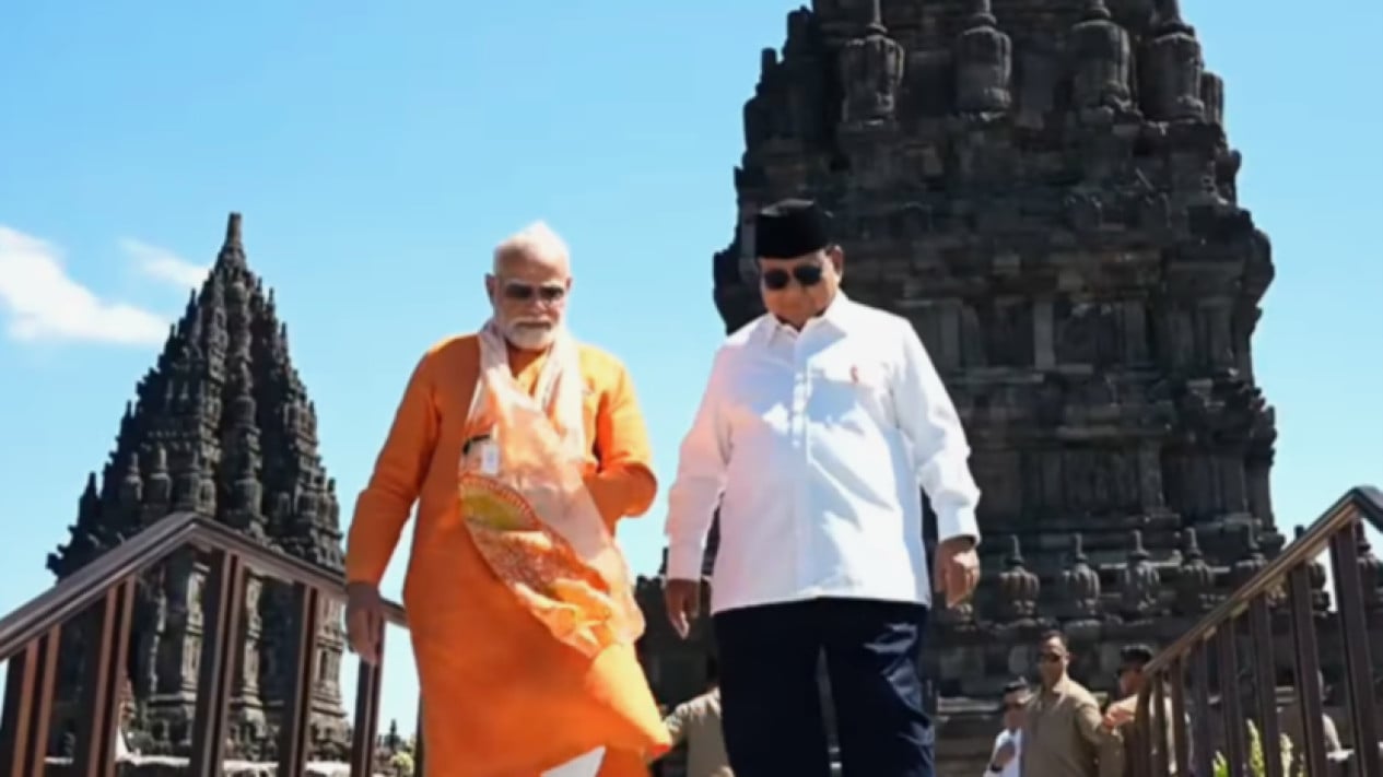 Prabowo: Prambanan a Symbol of RI-India Brotherhood for a Thousand Years