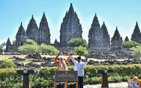 Indian PM Modi Pledges to Complete Prambanan Temple Restoration Before 2029