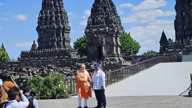 Modi Promises Prabowo: Prambanan Temple Restoration to Be Completed Before 2029