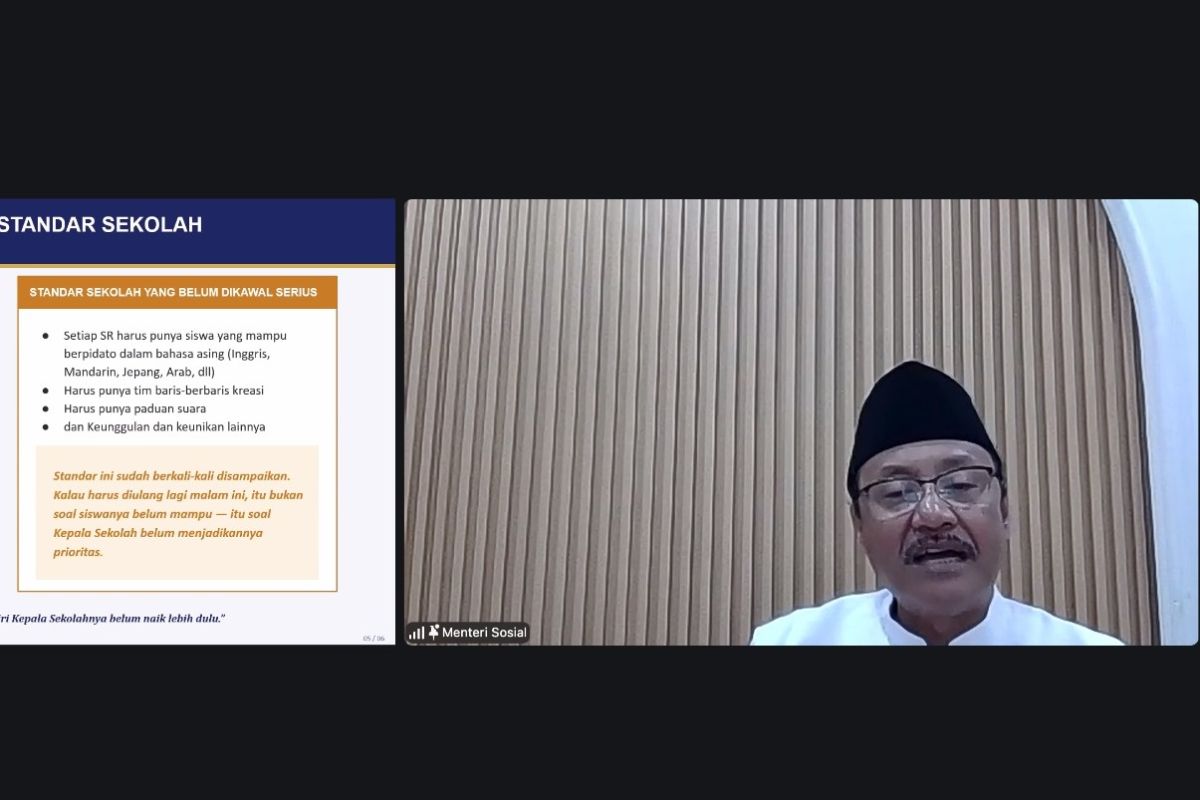 Minister: Headmaster Capacity Determines Quality of 'Sekolah Rakyat'