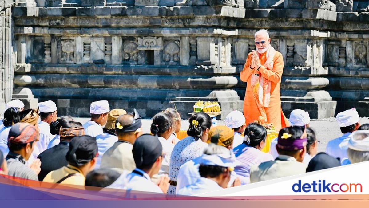 PM Modi Worships at Shiva Temple, Prays for Stronger Indonesia-India Ties