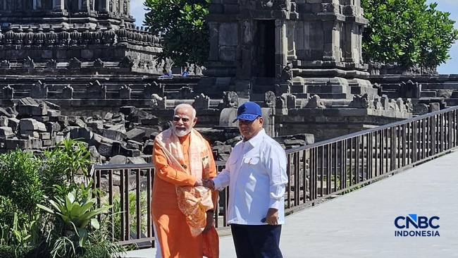 Foreign Media Highlights Prabowo-Modi Meeting, Notes the Number 8