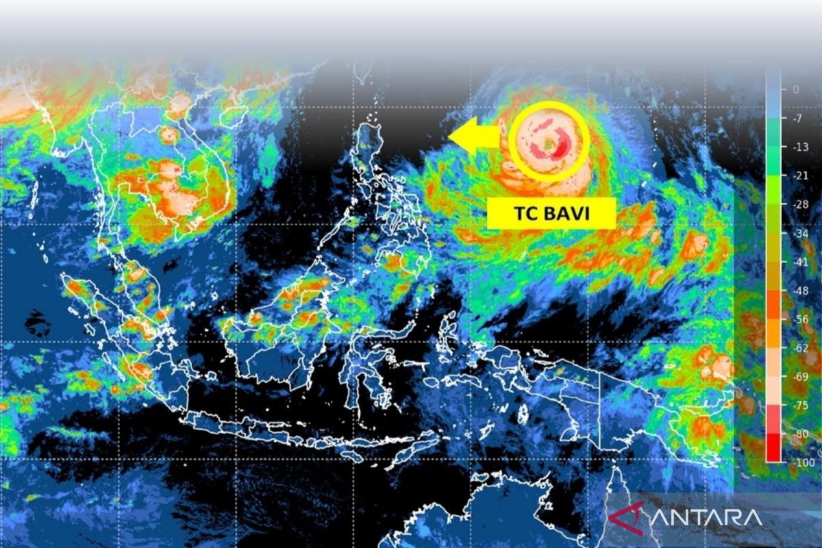 BMKG Warns of Tropical Cyclone Bavi Impact in Eastern Indonesia