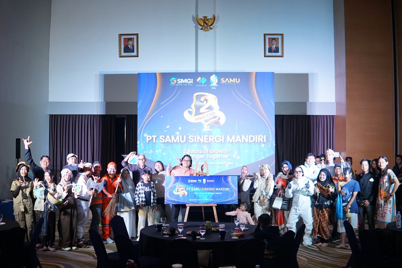PT Samu Sinergi Mandiri Marks Second Anniversary with Social Action and Employee Awards