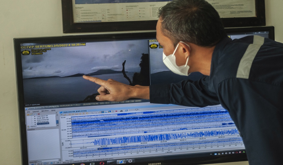 Anak Krakatau Volcano on Alert Status, Residents Warned to Keep Away