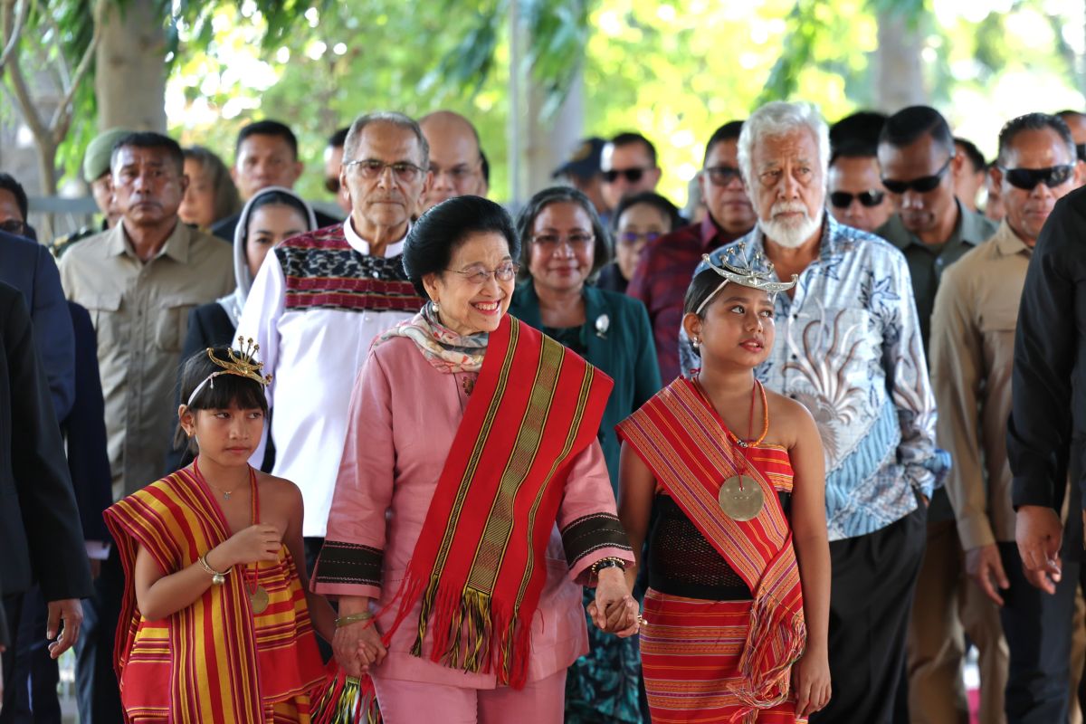 Megawati Visits Timor Leste to Receive Highest Honour for Reconciliation Efforts