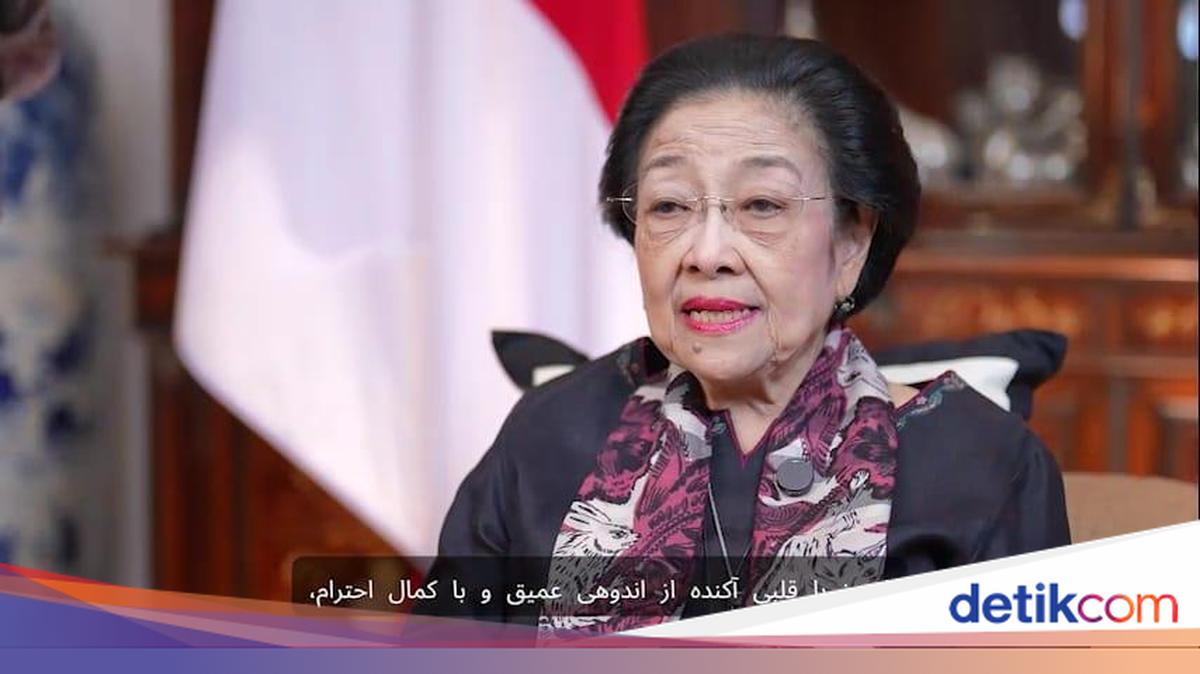 Megawati's Condolence Message for Khamenei Aired on Iranian TV