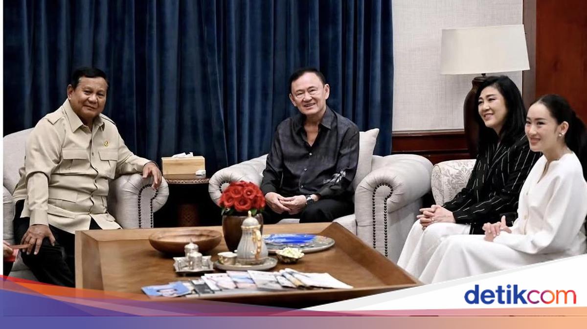 Prabowo Receives Former Thai PM Thaksin Shinawatra, Here's What Was Discussed