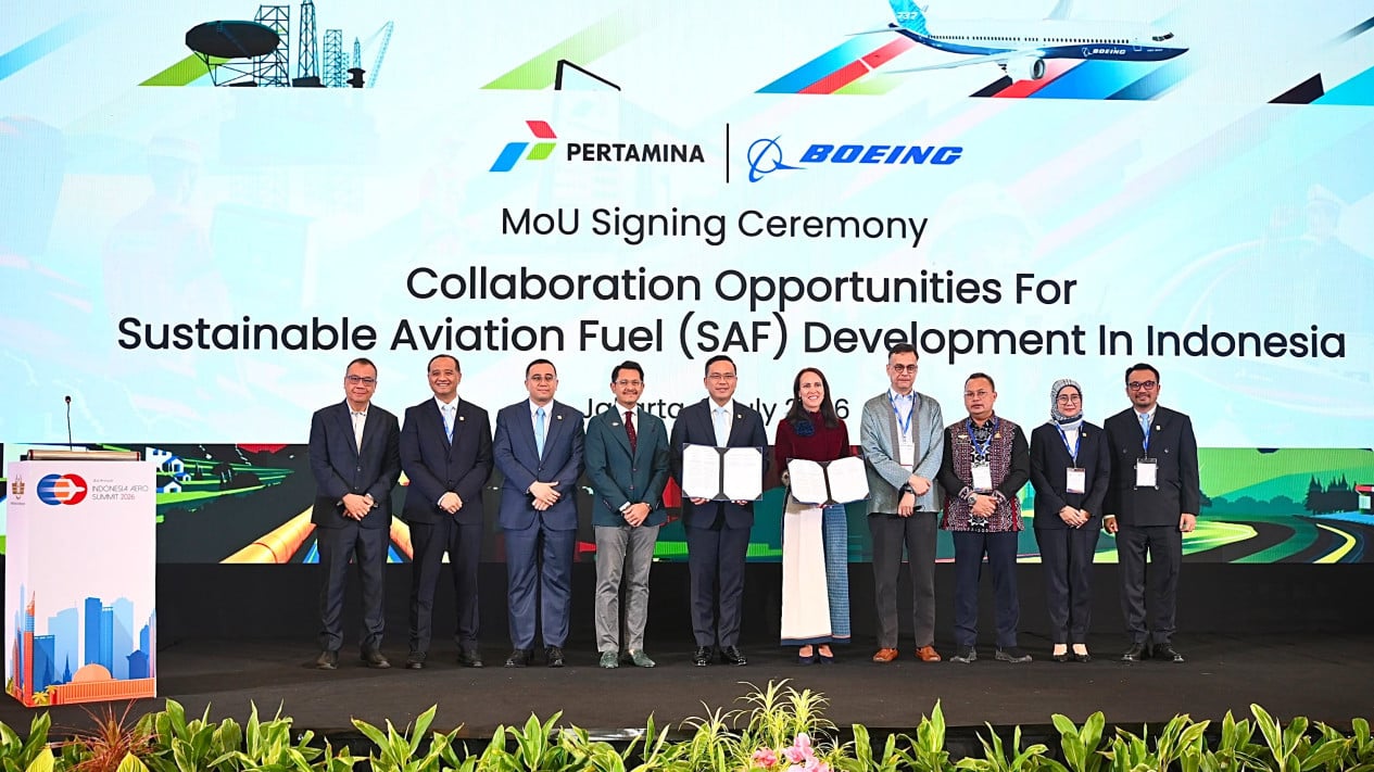Pertamina and Boeing Explore Development of Indonesia's SAF Ecosystem