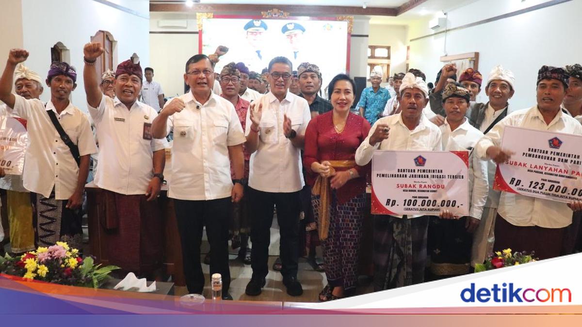 Buleleng Government Disburses IDR 3.6 Billion to 30 Subak for Irrigation Infrastructure