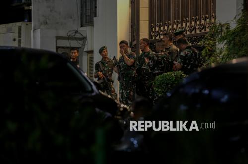 TNI Confirms Guarding Jampidsus's House at Attorney General's Office Request