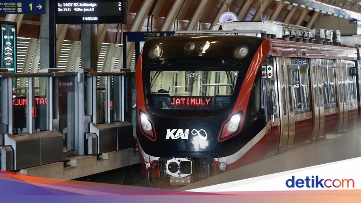 LRT Jabodebek Disruption: Passengers Disembarked at Cikunir 2 Station