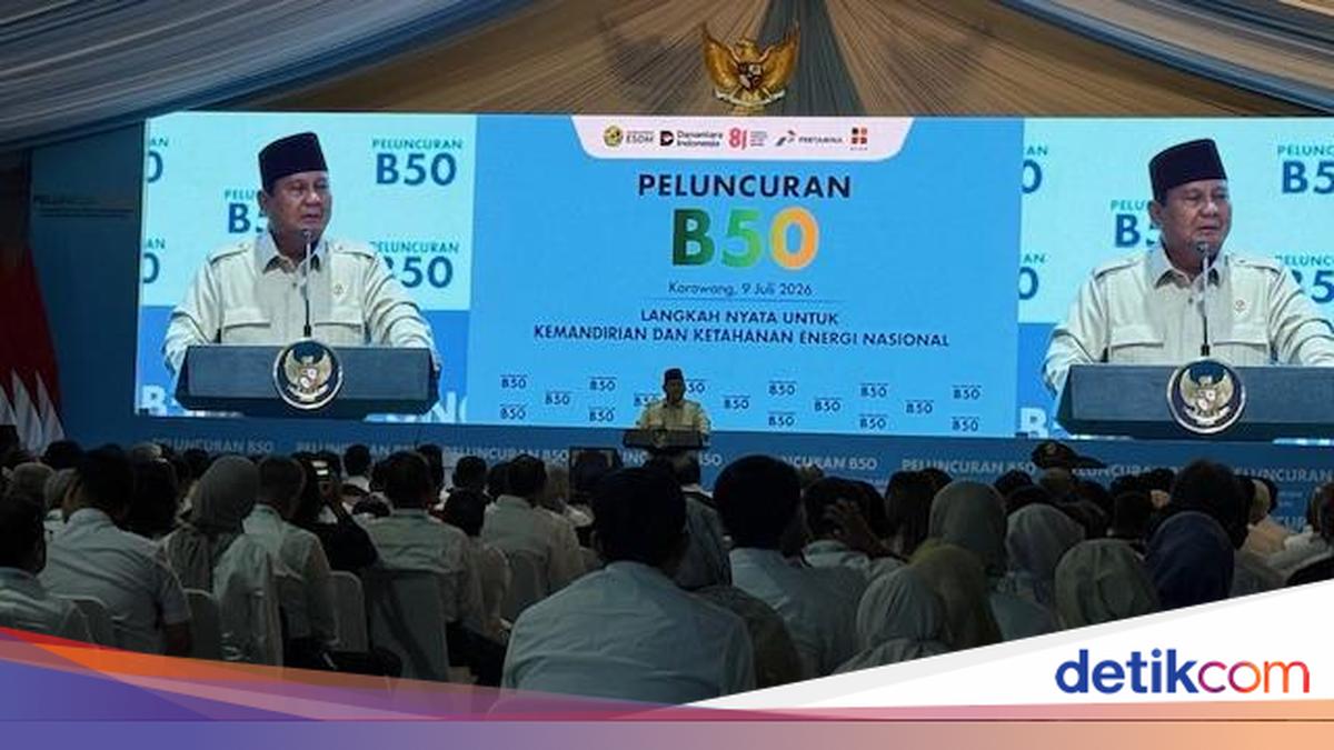 Biosolar B50 Officially Launched, Prabowo: Indonesia the First Country to Implement