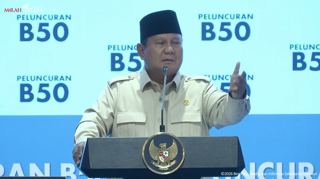 Indonesia Becomes Global Talking Point with B50 Biodiesel Launch, Says Prabowo