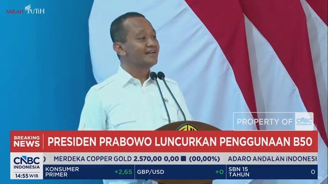 Bahlil: B50 Biodiesel Can Stop Diesel Imports, Save Rp 170 Trillion in Foreign Exchange