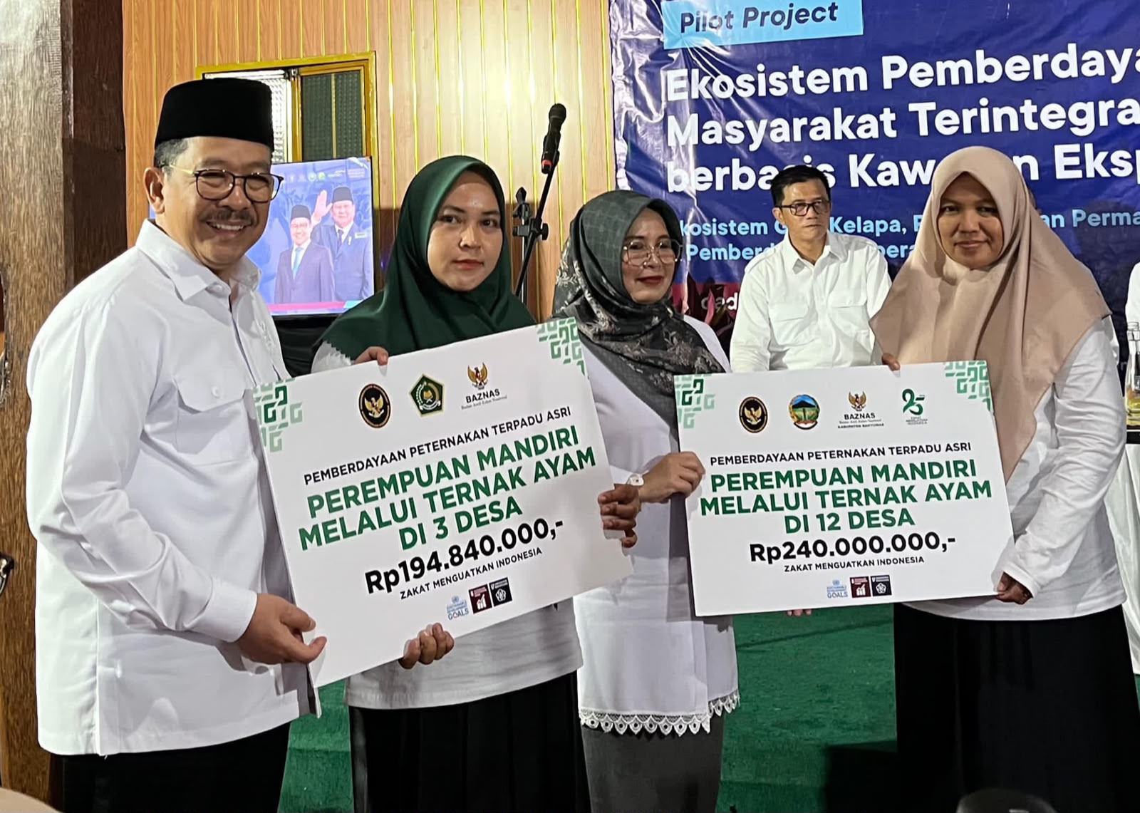 Baznas Empowers Mustahik in Banyumas Through Chicken Farming Programme