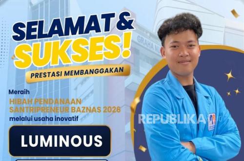 UNM Student Secures BAZNAS Santripreneur Grant 2026, Luminous Brand Poised for Market Expansion