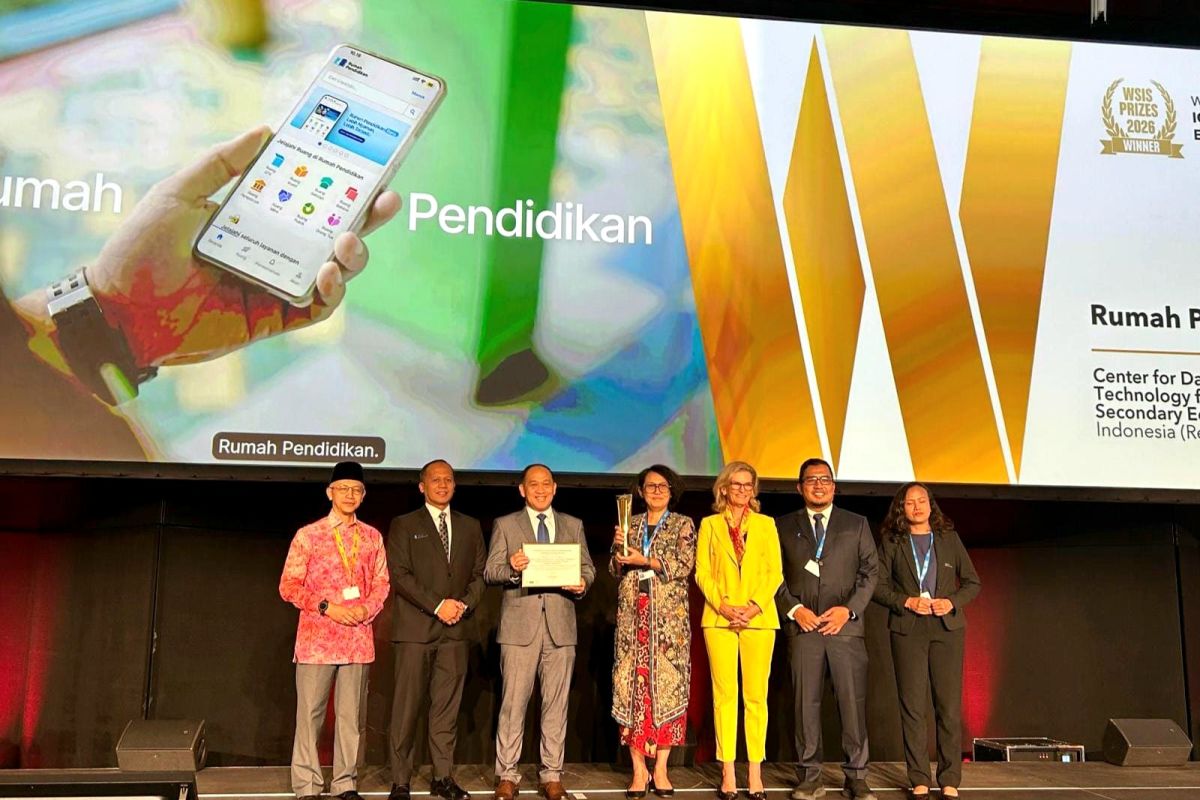 Education Ministry's Rumah Pendidikan Wins First Place at WSIS Prizes