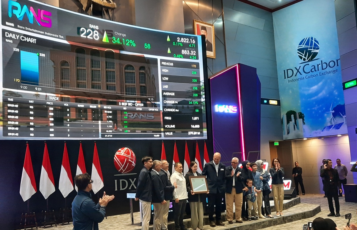 RANS Officially Lists on IDX, Raffi Ahmad Aspires to Emulate Walt Disney