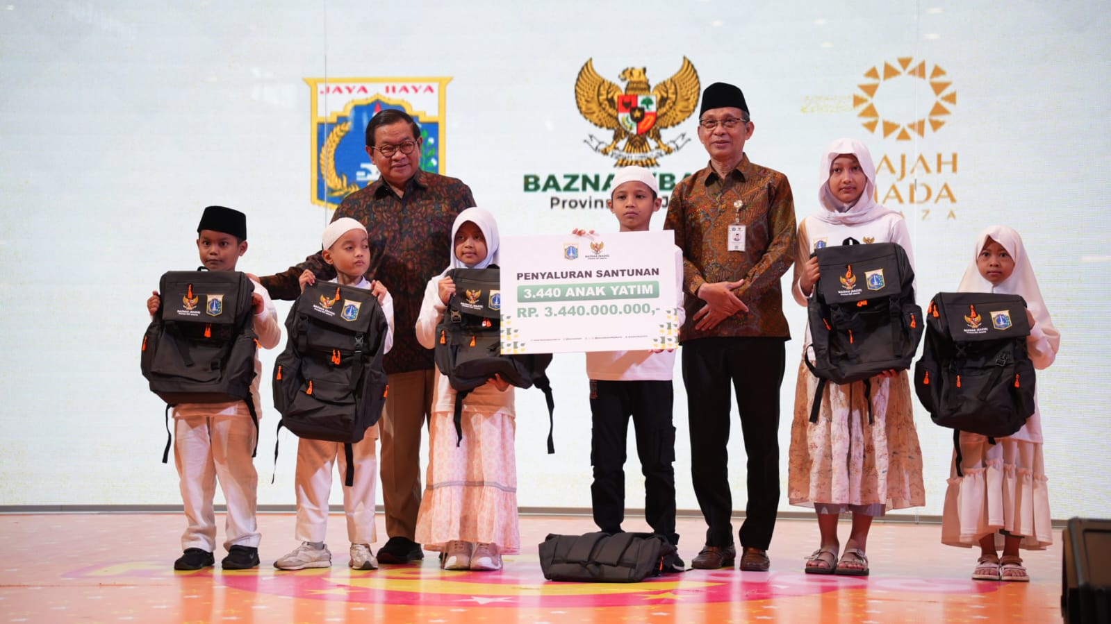 Baznas Bazis DKI Distributes Rp3.44 Billion to Orphans in Muharram Programme