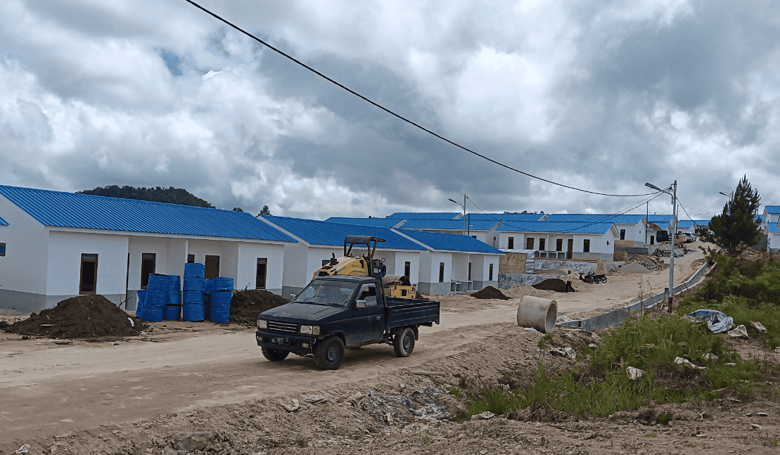 Basic Facilities Incomplete, Residents Hesitate to Occupy New Permanent Housing