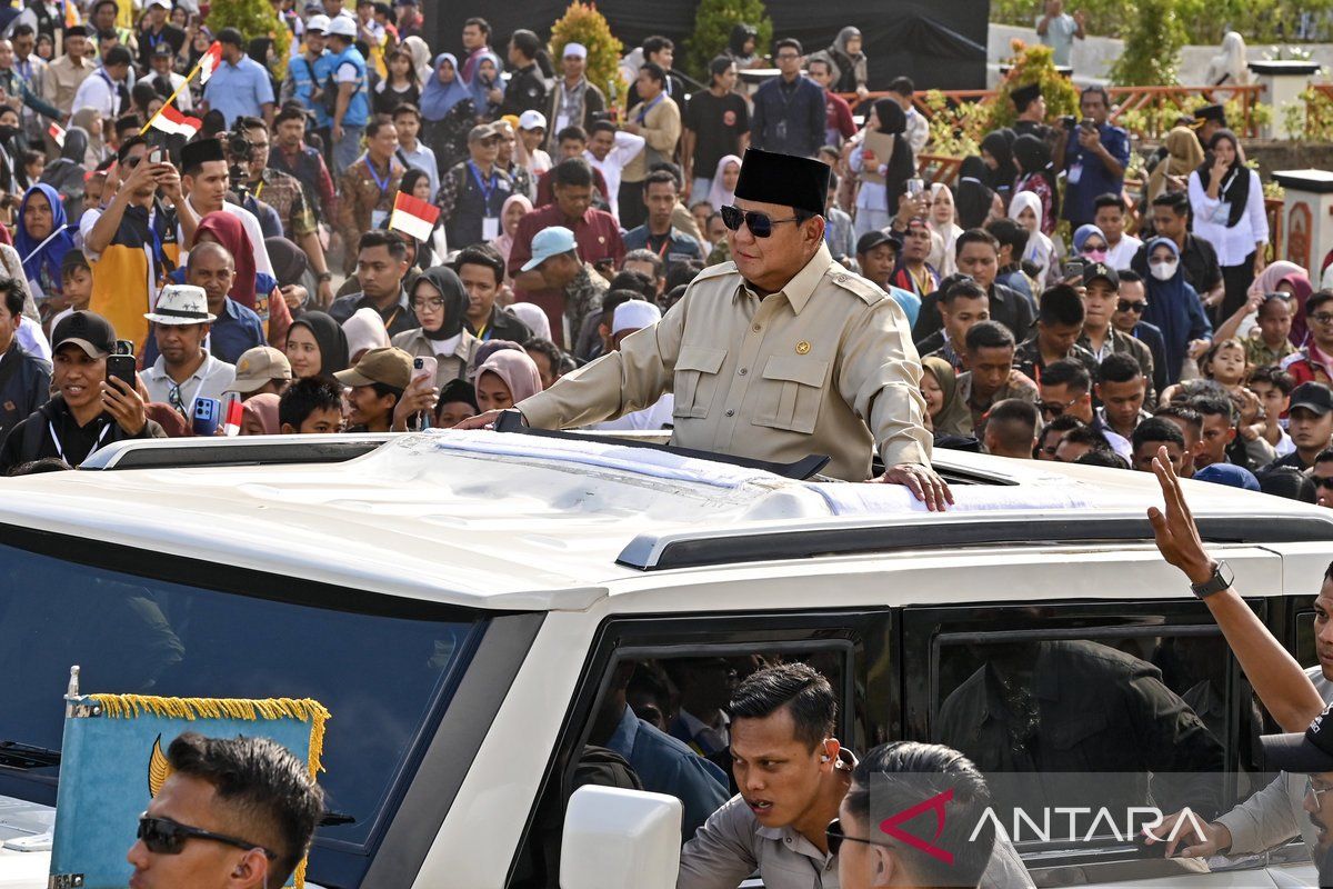 President inaugurates Meninting Dam to strengthen water and food security in Lombok