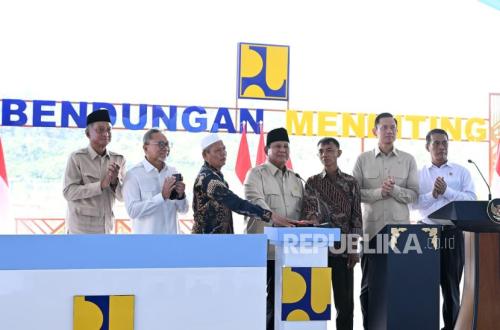 Meninting and Rukoh Dams Ready to Support Food Self-Sufficiency