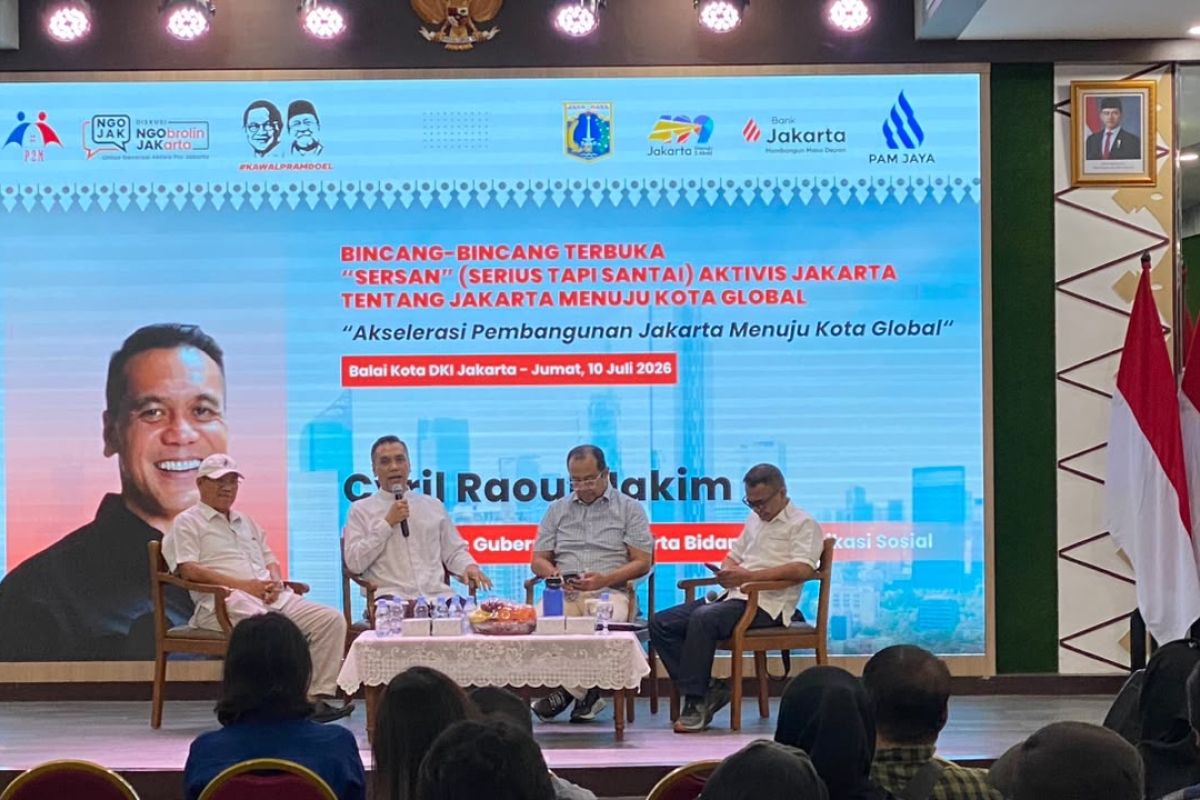 Jakarta's transformation cannot rely solely on physical development