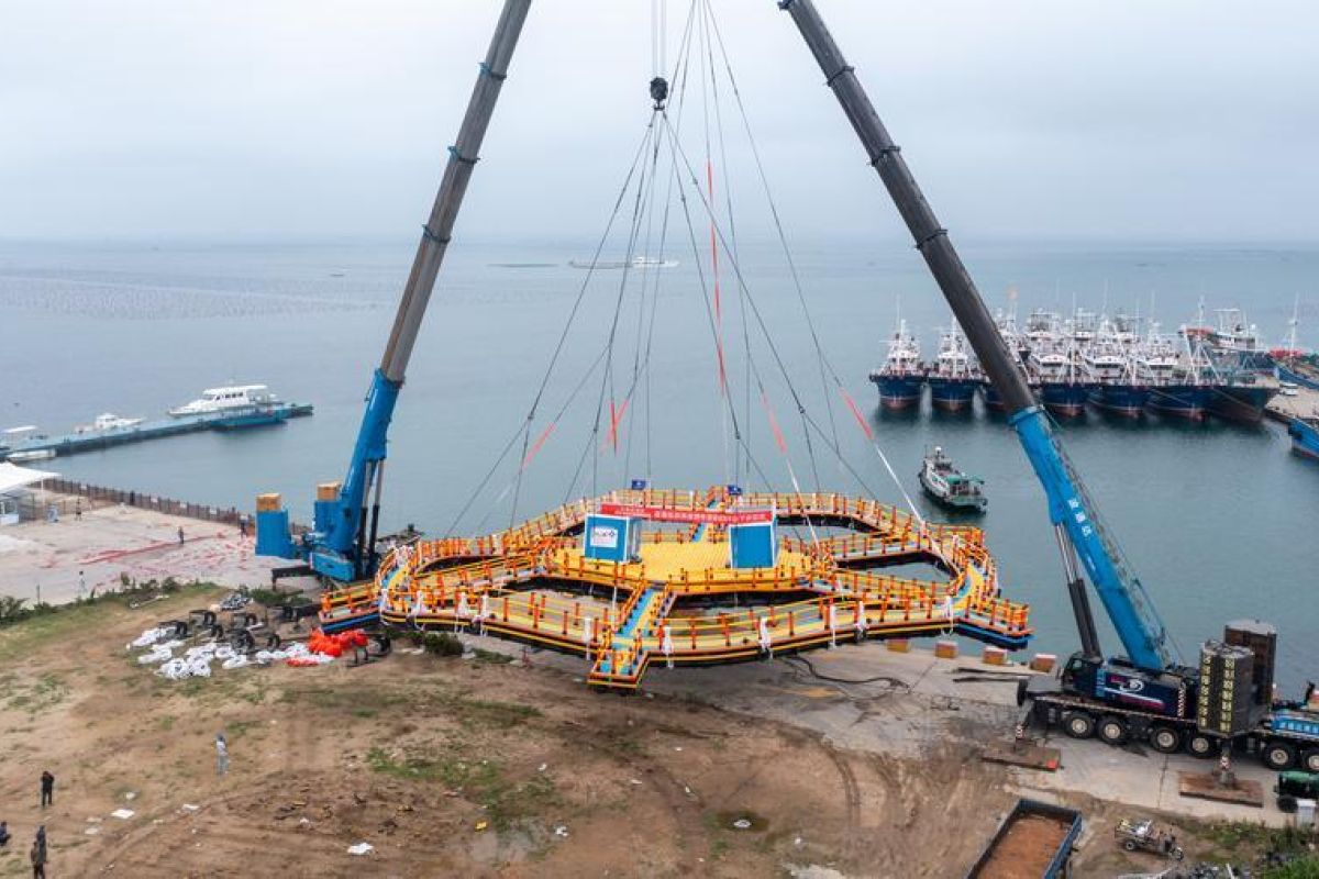 China launches offshore lab for coastal ecology research