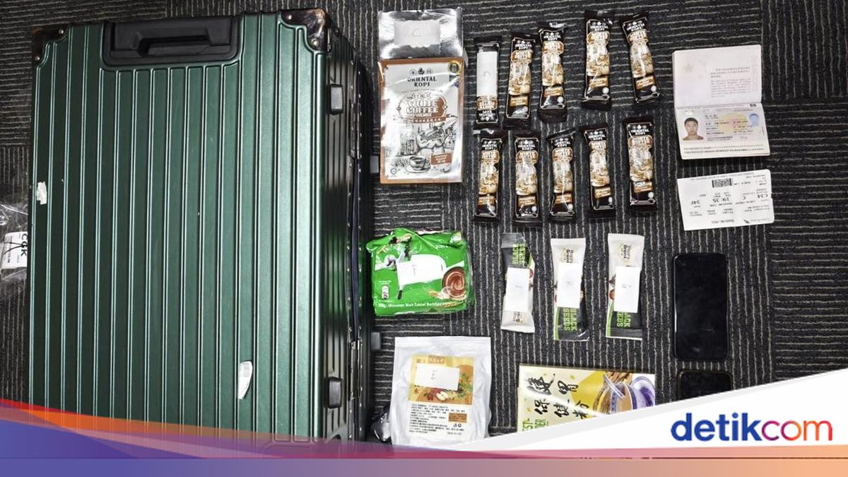 Bareskrim Foils Psychotropic Smuggling at Soetta, Arrests 2 Chinese Nationals