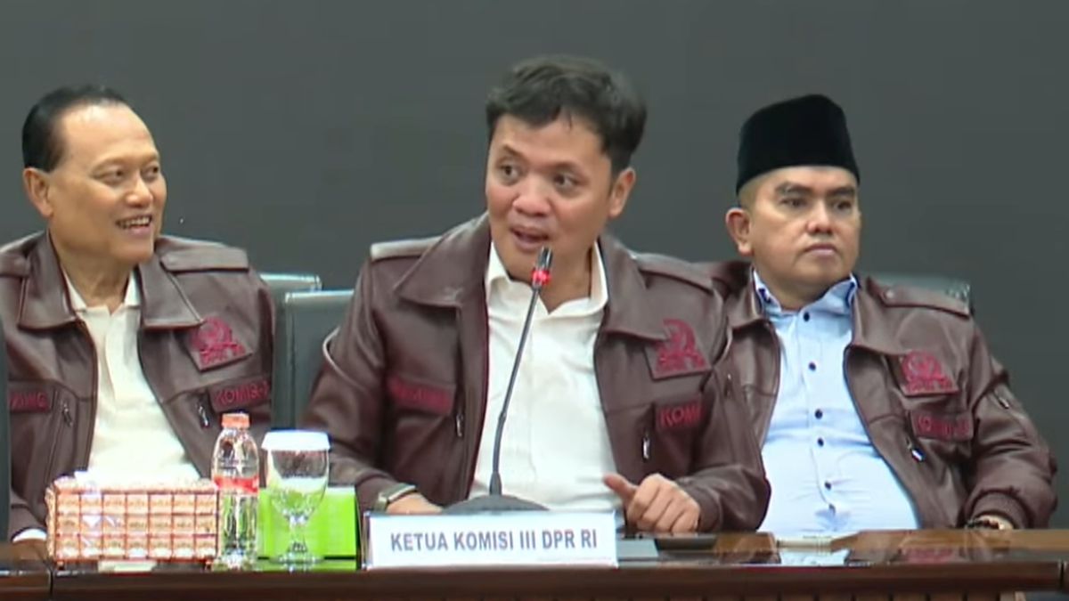 House Commission III Forms Working Committee After Febrie Adriansyah Named Suspect