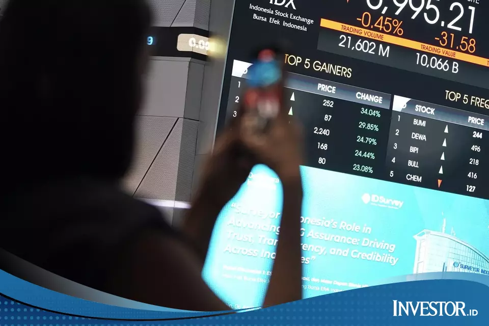 Over 400 IDX Stocks Trade Below Book Value, BEI Chief Highlights Long-Term Appeal