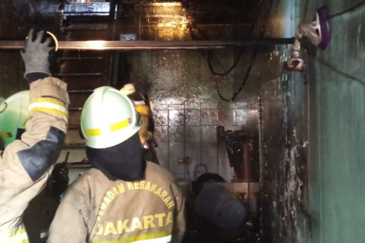 North Jakarta house fire suspected to have been caused by electrical short circuit
