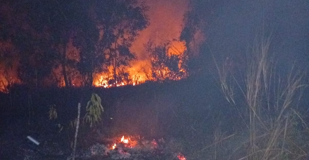 24 Hotspots Indicating Forest and Land Fires Detected in Bangka Belitung, South Bangka Leads