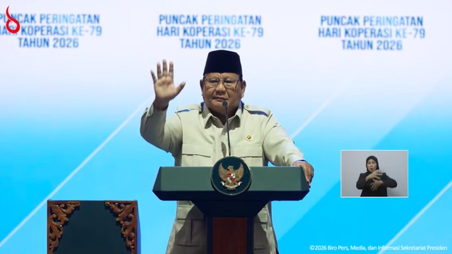 Prabowo: Merah Putih Village Cooperatives Could Generate Rp223 Trillion in Circulation