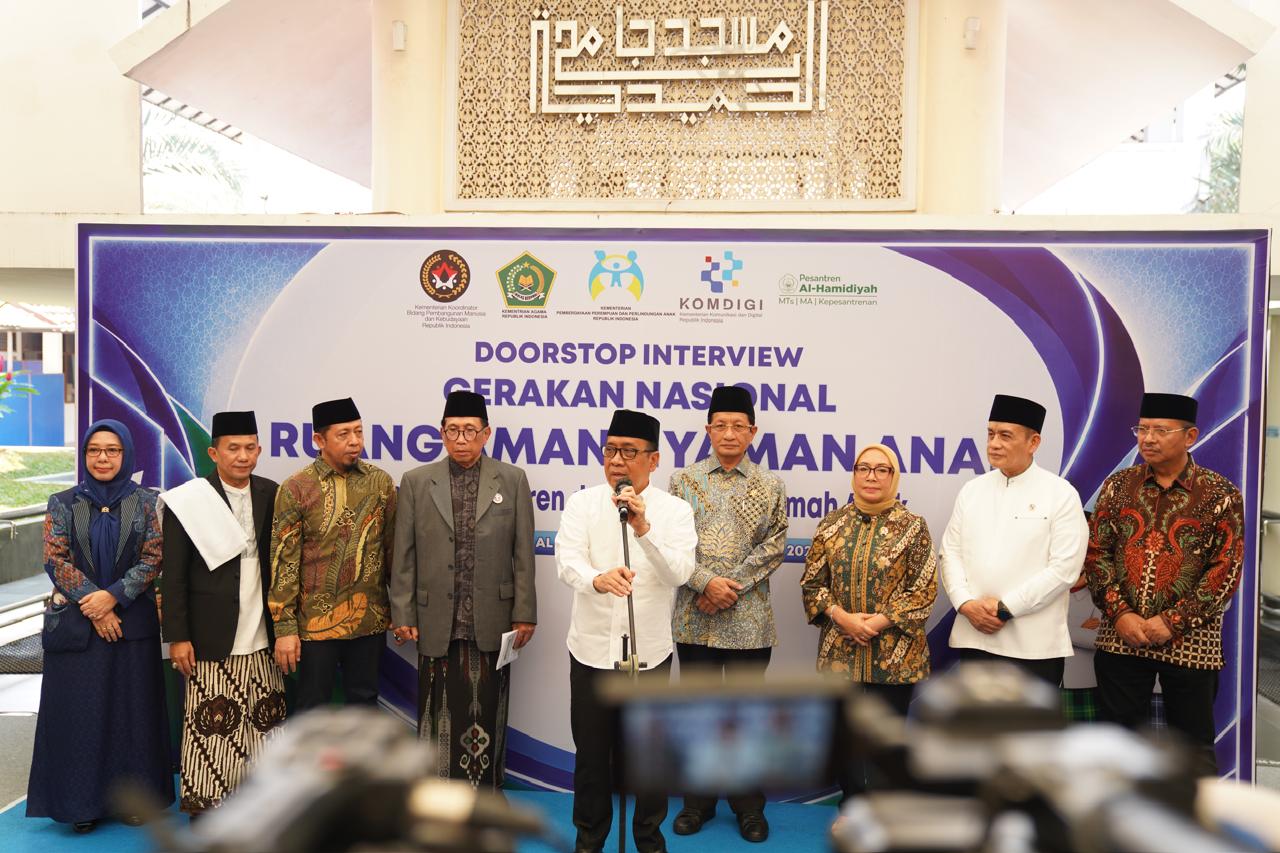 Govt Builds Safe Spaces for Children, Pesantren Become Model for Violence Prevention