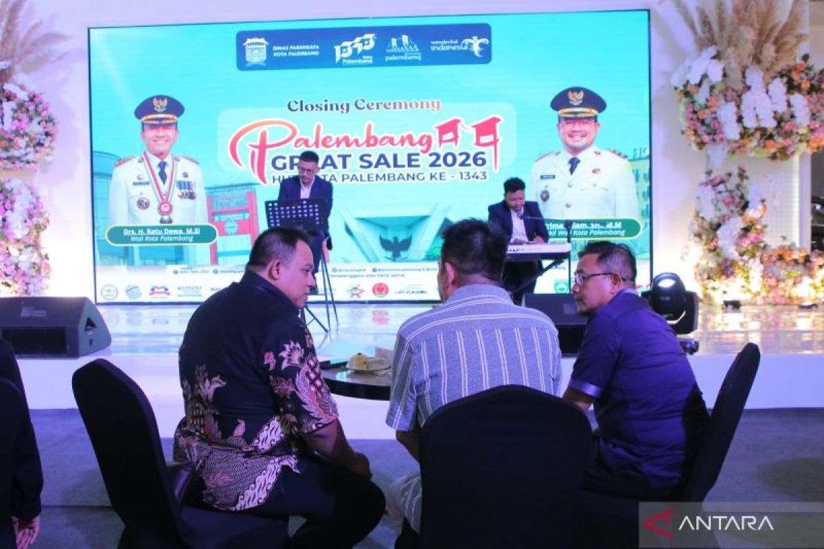 384 MSME Outlets Participate in Palembang Great Sale 2026