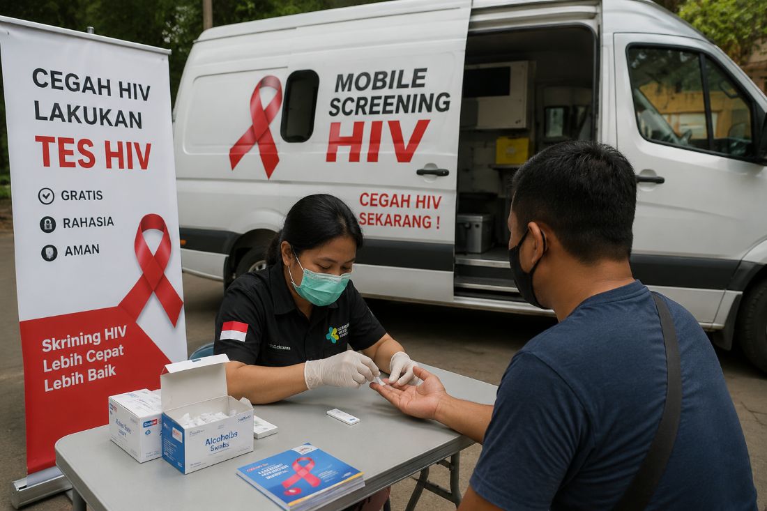 Batam Accelerates HIV Detection Through Mobile Screening