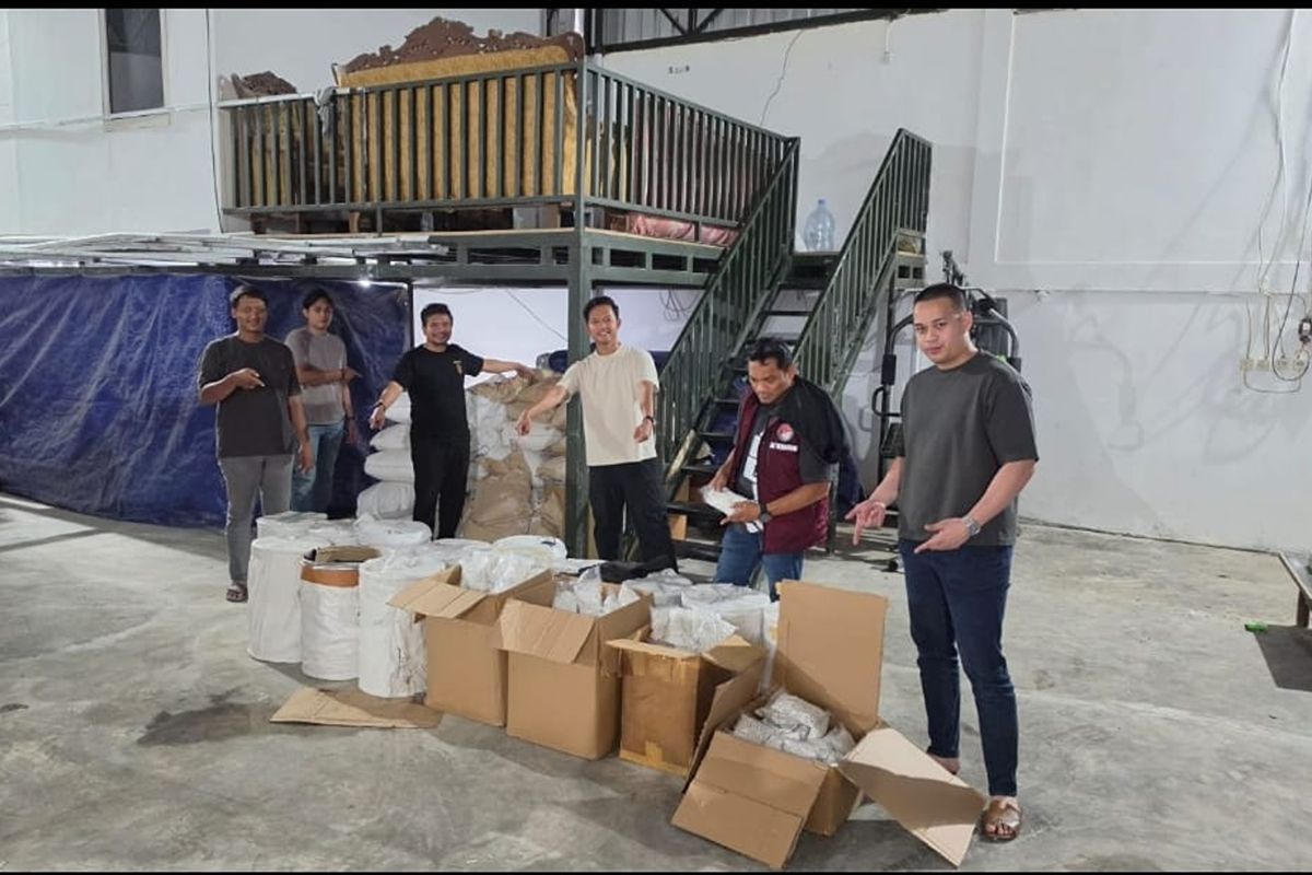 West Jakarta Police Dismantle Clandestine Drug Laboratory in Semarang