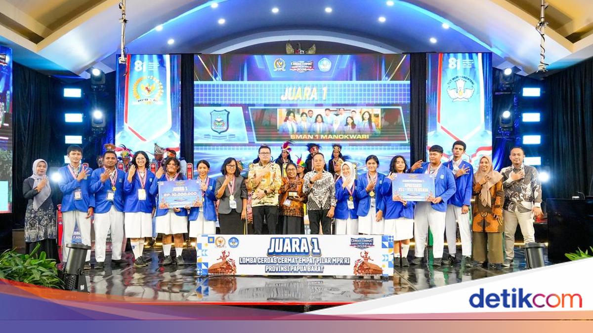 SMAN 1 Manokwari to Represent West Papua in MPR Four Pillars Quiz Final in Jakarta